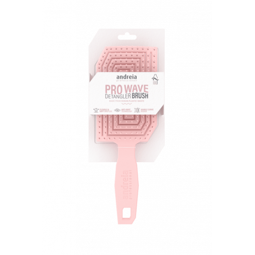 Pro Wave  Detangler Brush- Pink